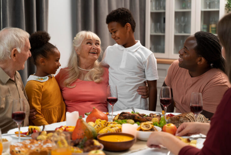 Thanksgiving, Elderly Care, Inclusive Celebrations, Holiday Tips, Senior Health, Family Gatherings